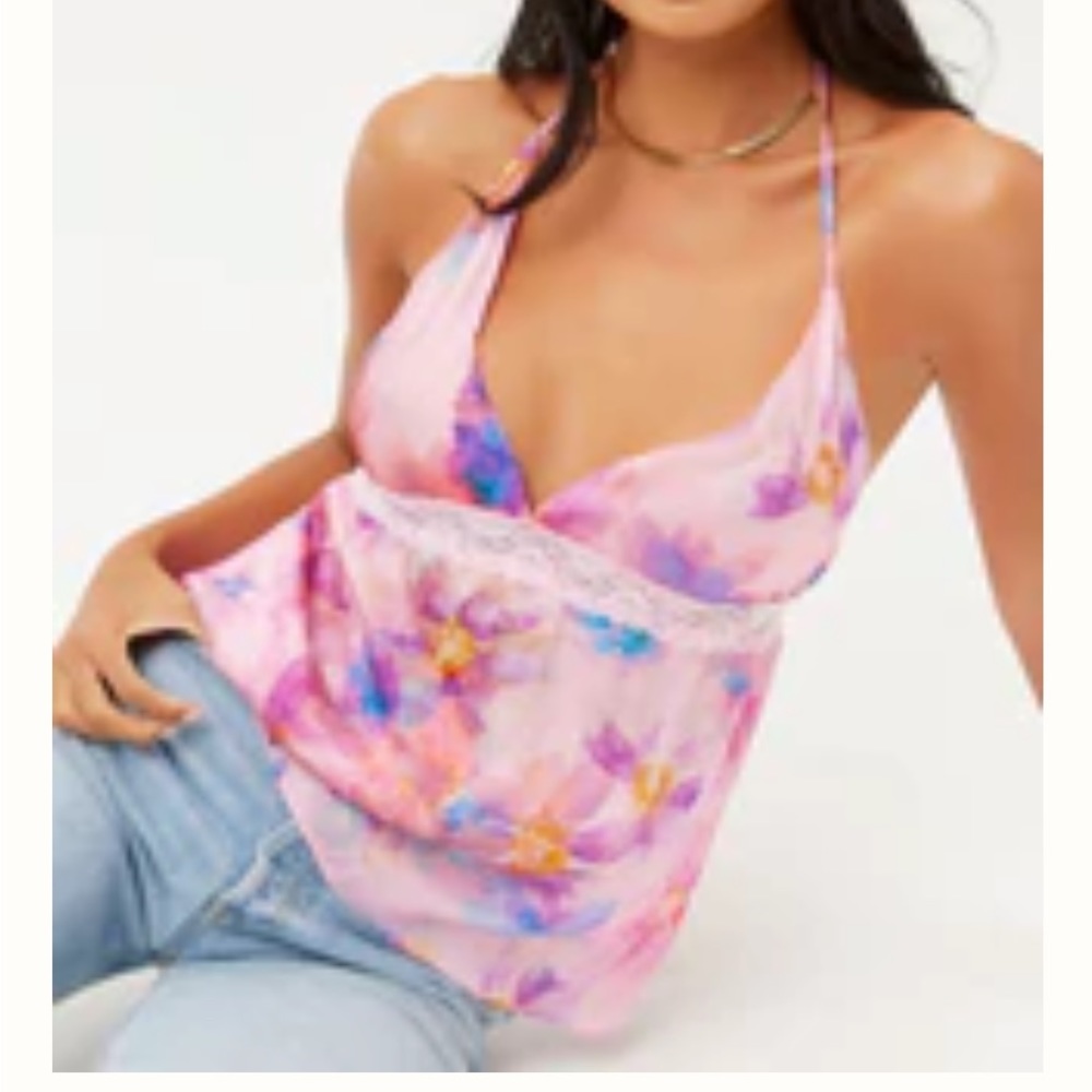 NWT Frankie’s bikinis halter top!